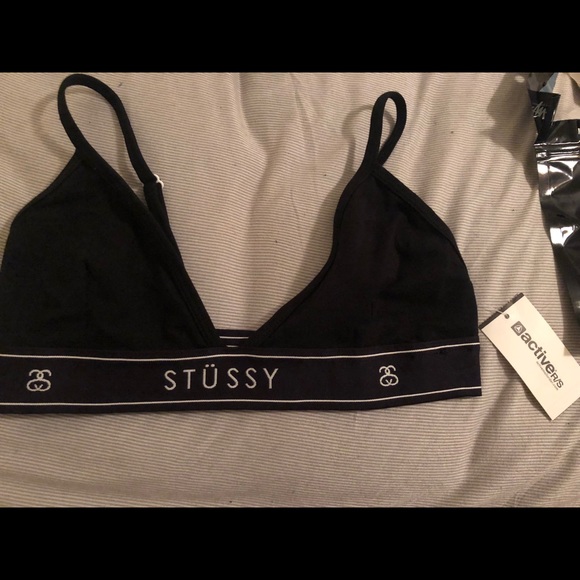 stussy basic bralette